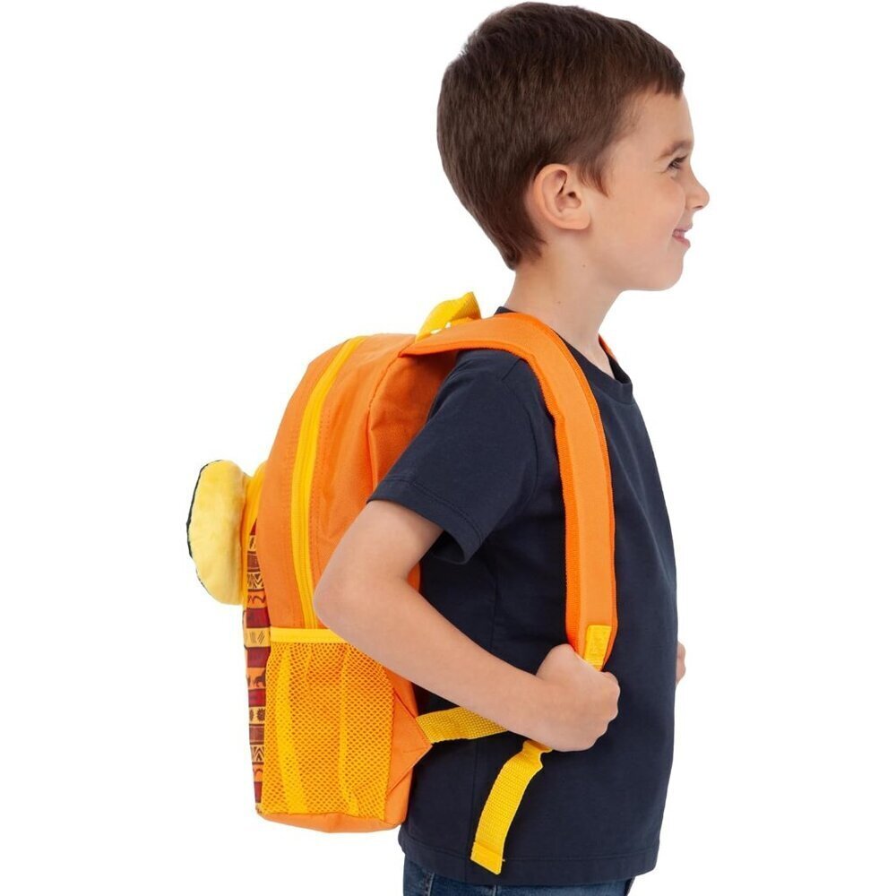 🆕 Disney One Size Yellow Kids The Lion King Simba Backpack - Picture 3 of 8